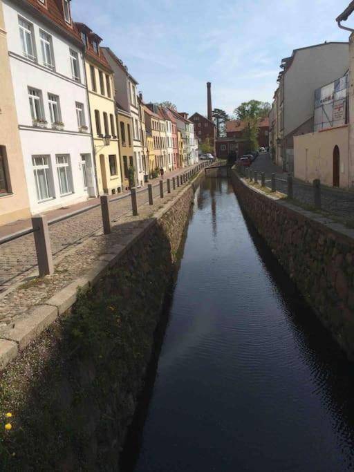 Historischer Ohlerich Speicher Hafen Wismar Ap.18 Exterior foto